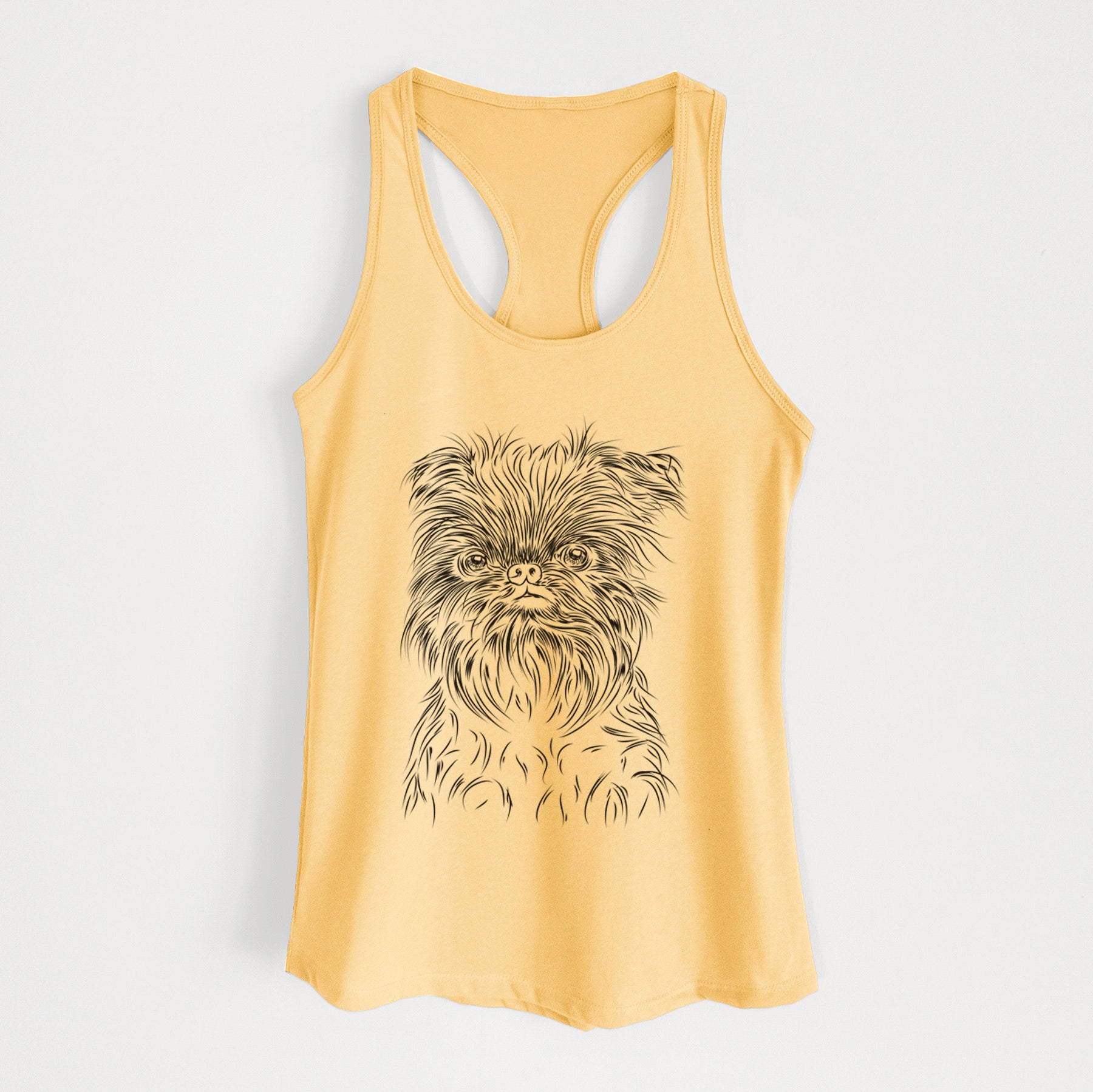 Alo the Brussels Griffon - Women's Racerback Tanktop