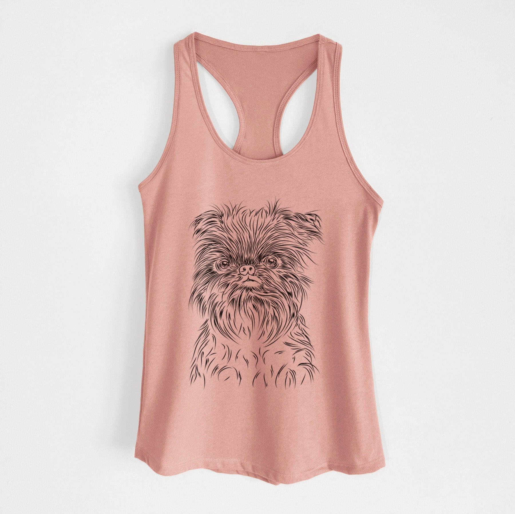 Alo the Brussels Griffon - Women's Racerback Tanktop