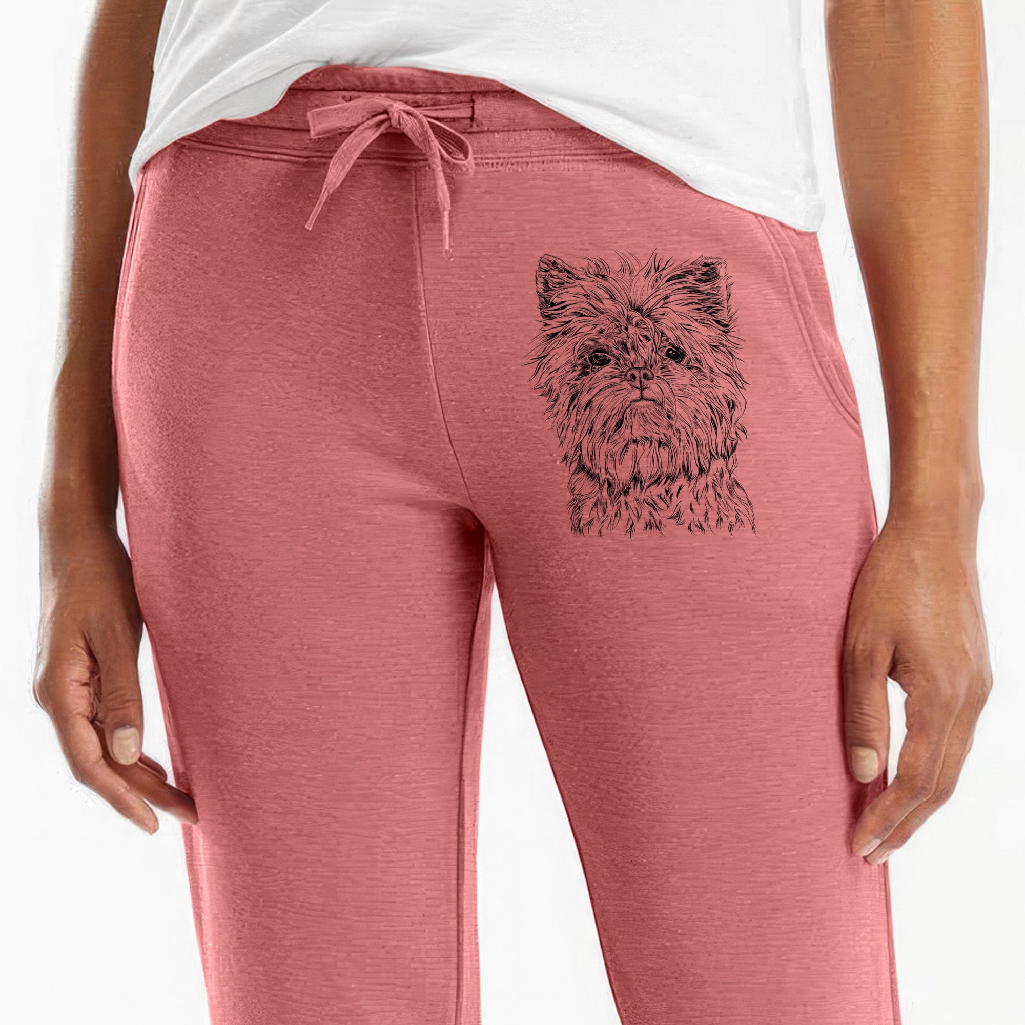 Alvin the Affenpinscher - Women's Cali Wave Joggers