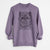 Bare Alvin the Affenpinscher - Unisex Pigment Dyed Crew Sweatshirt