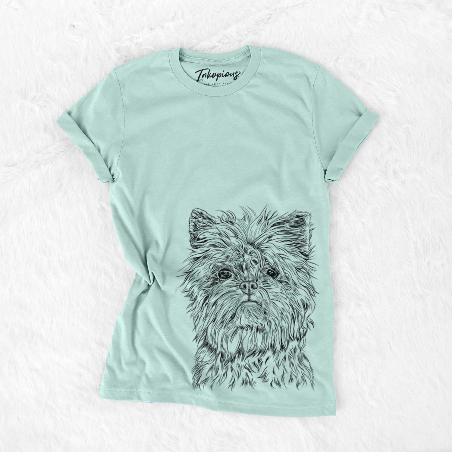 Bare Alvin the Affenpinscher - Unisex Crewneck