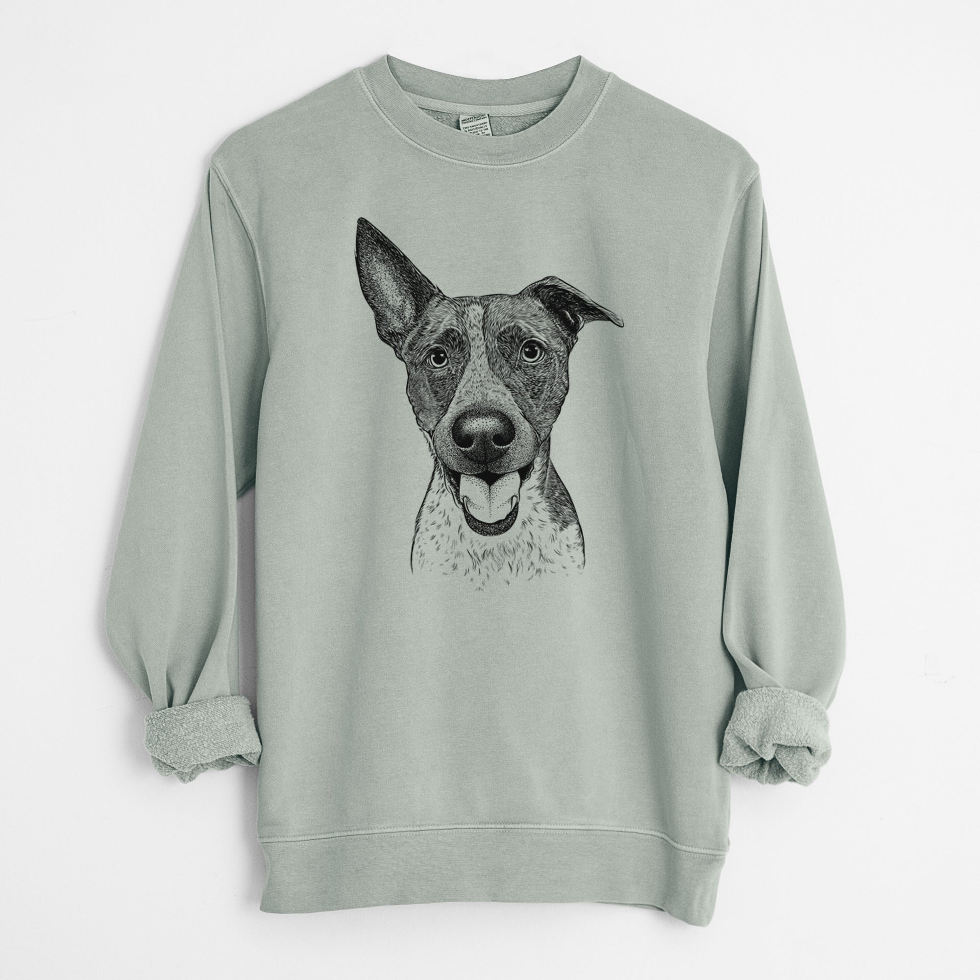 Bare Amigo the Heeler Mix - Unisex Pigment Dyed Crew Sweatshirt