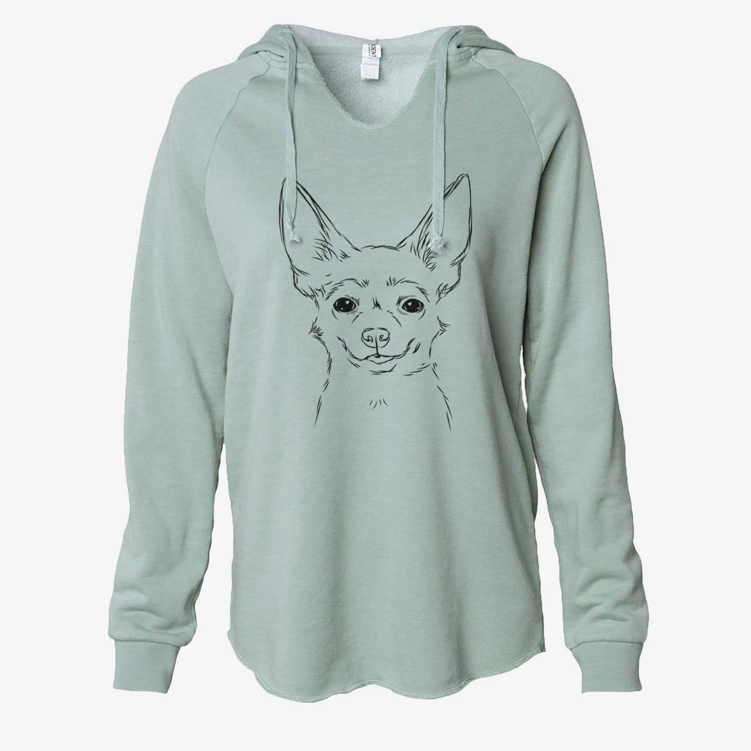 Amos the Chihuahua - Cali Wave Hooded Sweatshirt