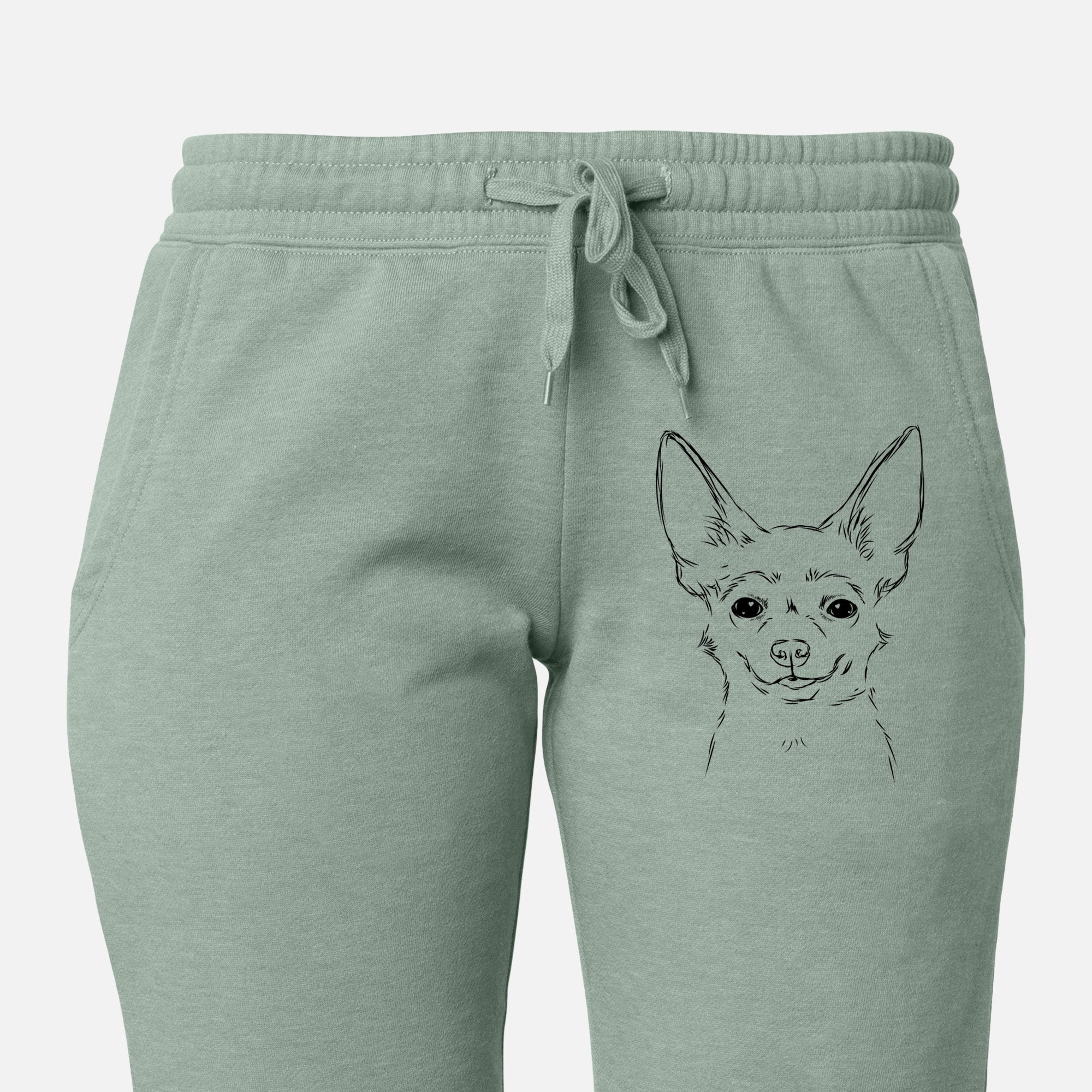 Amos the Chihuahua - Women's Cali Wave Joggers