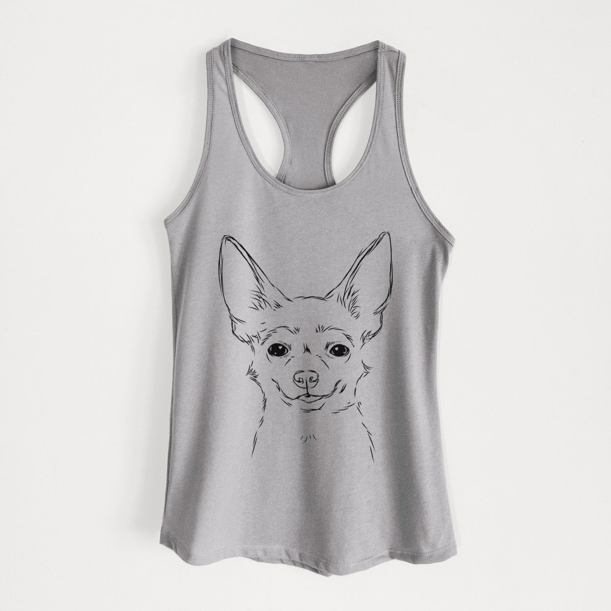 Amos the Chihuahua - Women&#39;s Racerback Tanktop