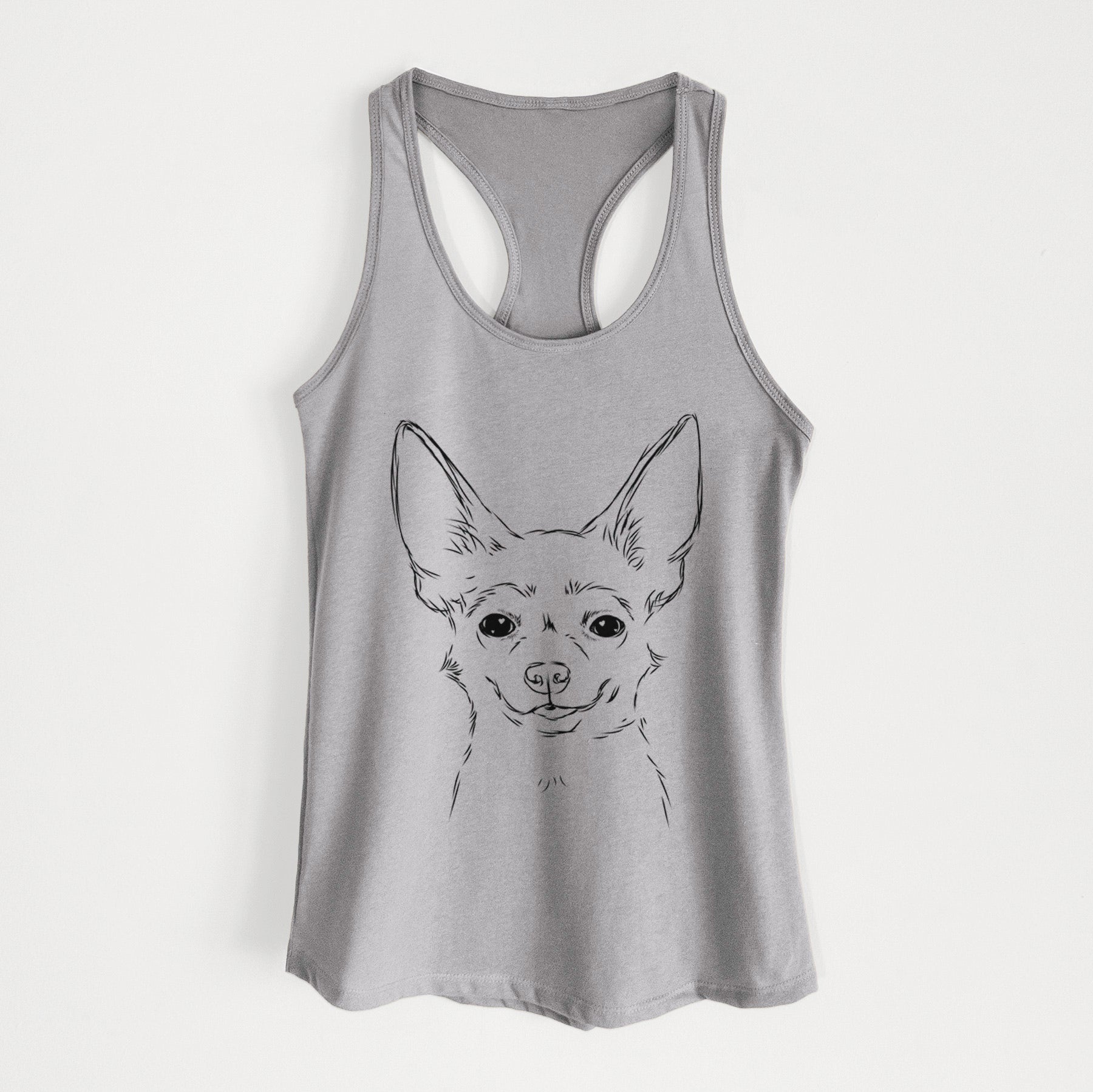 Amos the Chihuahua - Women's Racerback Tanktop