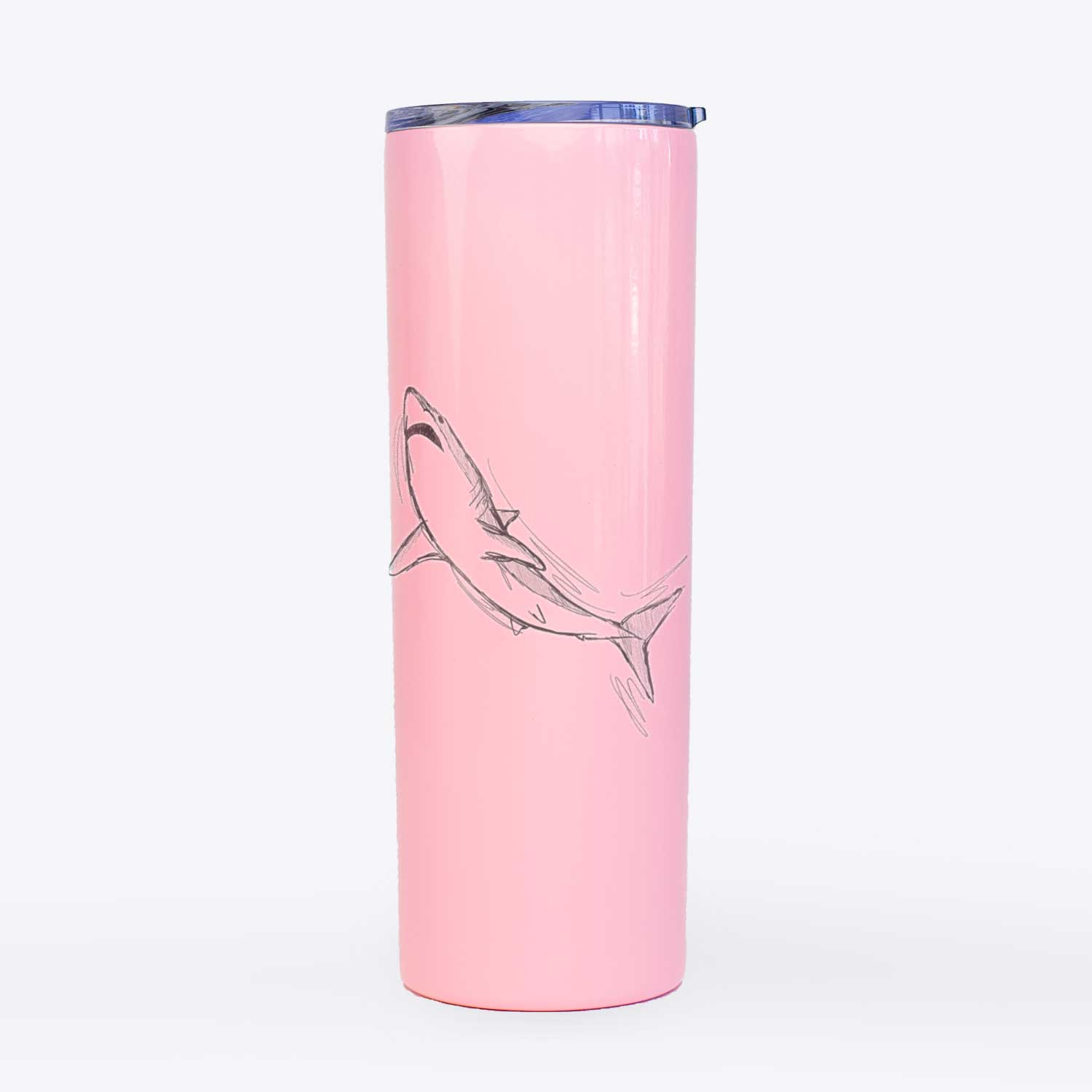 Anchor the Mako Shark - 20oz Skinny Tumbler