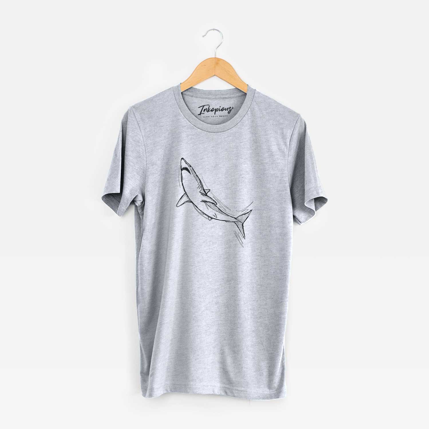 Anchor the Mako Shark - Bella Canvas Unisex Crewneck