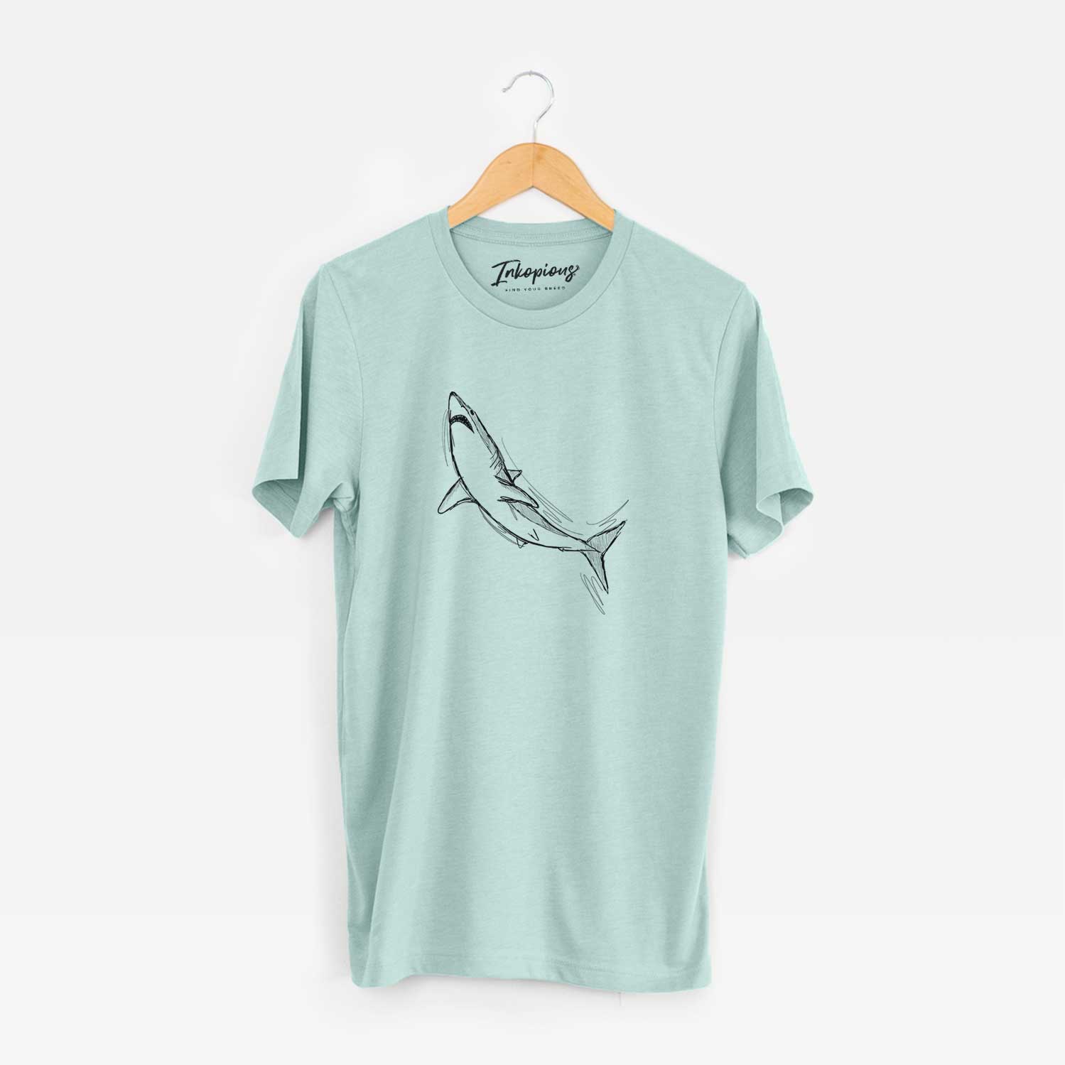 Anchor the Mako Shark - Bella Canvas Unisex Crewneck