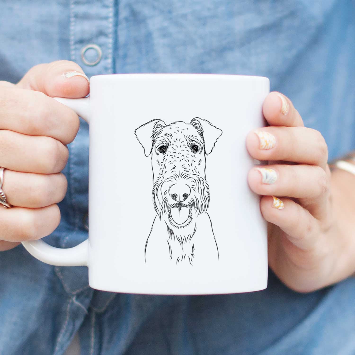 Andy the Airedale Terrier - Mug