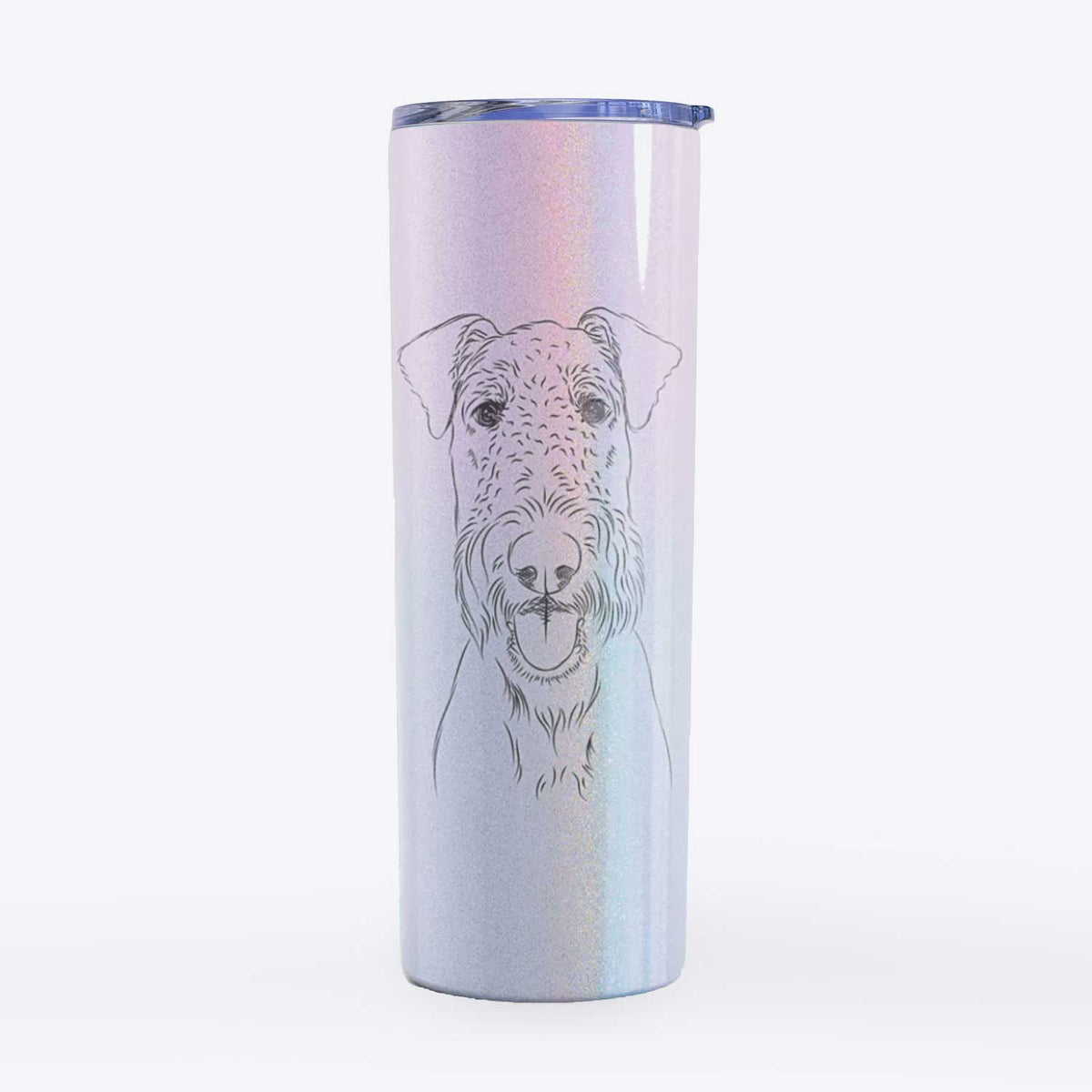 Andy the Airedale Terrier - 20oz Skinny Tumbler