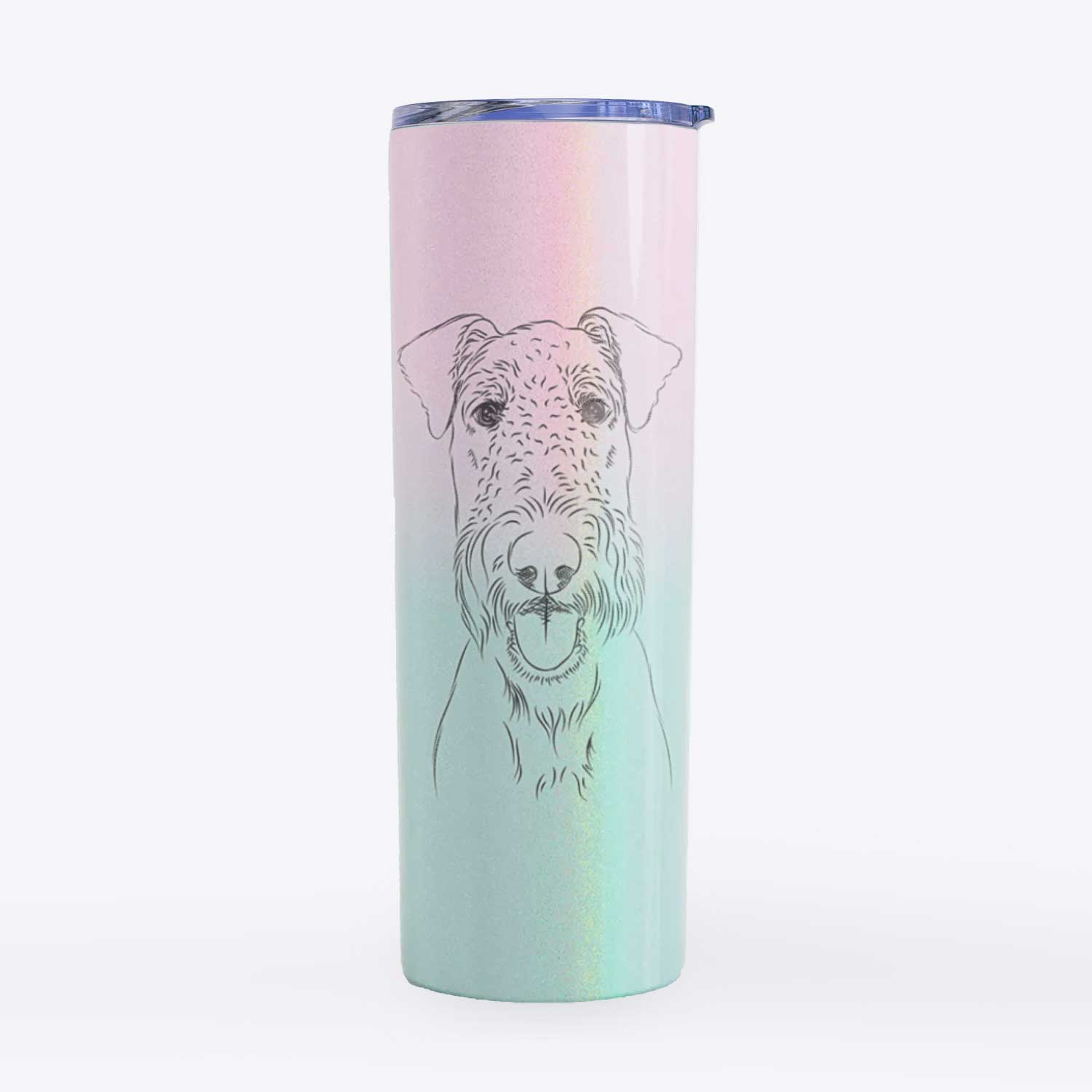 Andy the Airedale Terrier - 20oz Skinny Tumbler