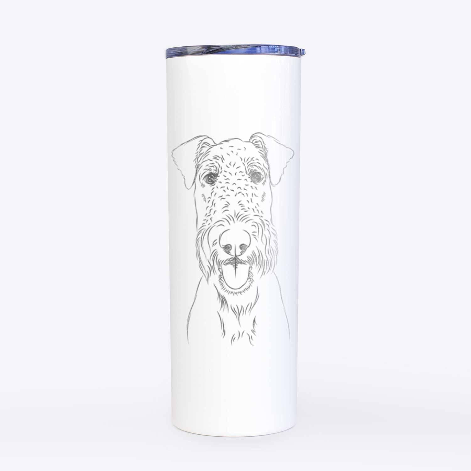 Andy the Airedale Terrier - 20oz Skinny Tumbler