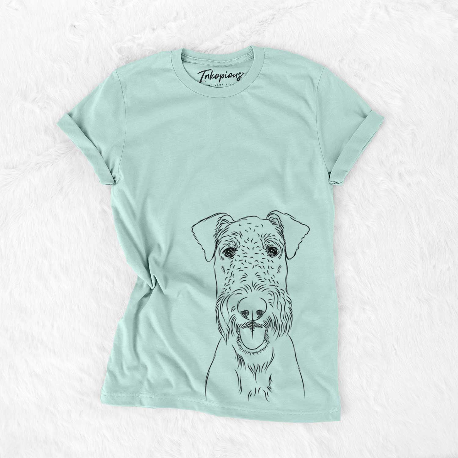 Bare Andy the Airedale Terrier - Unisex Crewneck