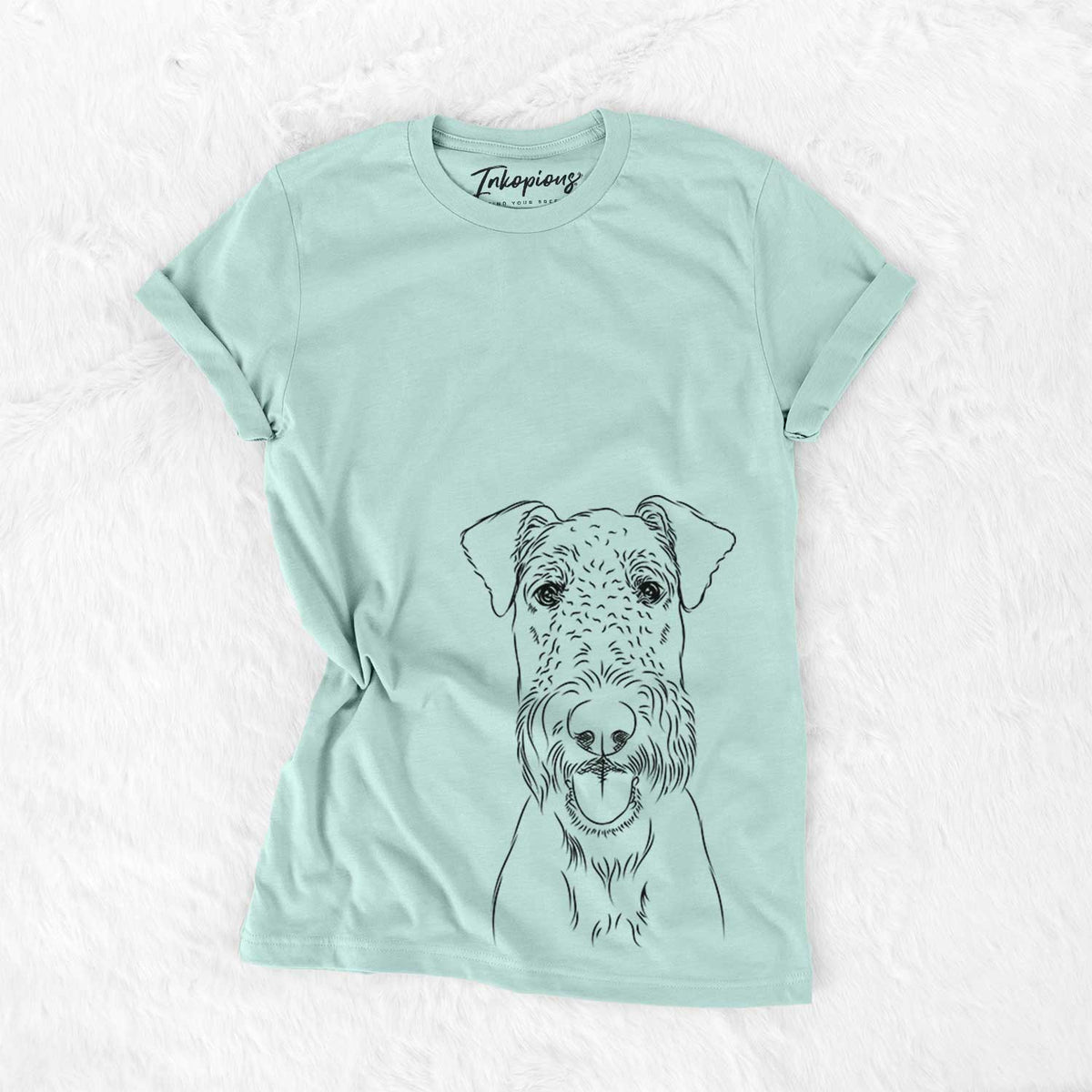 Andy the Airedale Terrier - Bella Canvas Unisex Crewneck