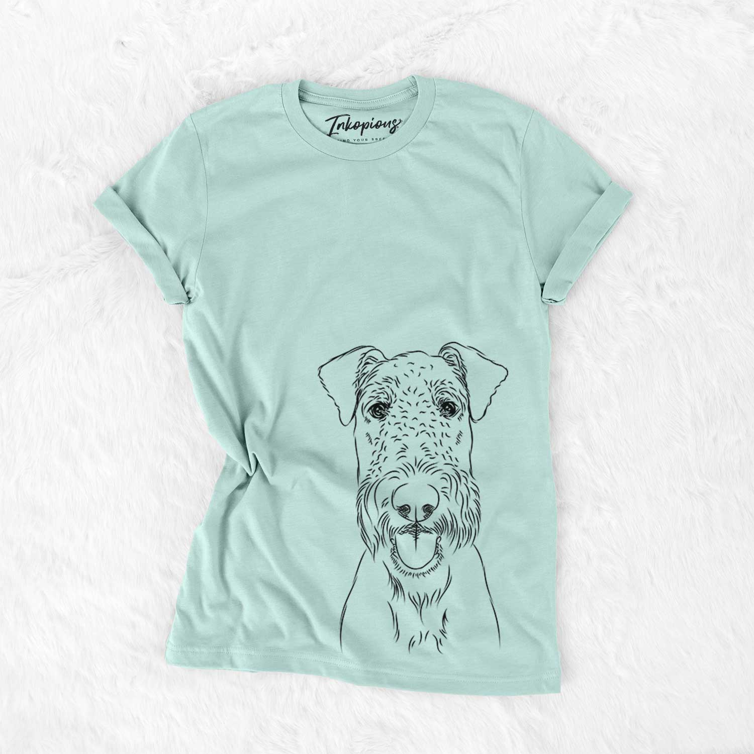 Andy the Airedale Terrier - Bella Canvas Unisex Crewneck