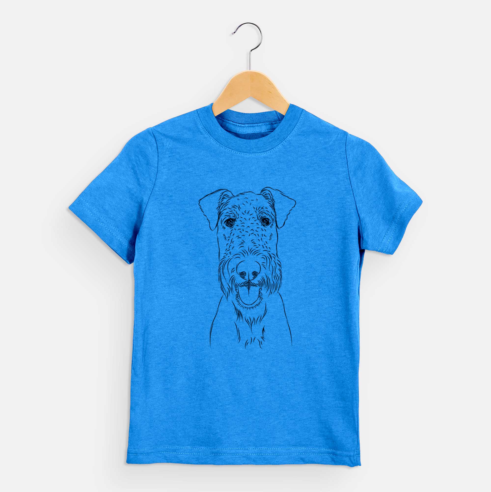 Bare Andy the Airedale Terrier - Kids/Youth/Toddler Shirt