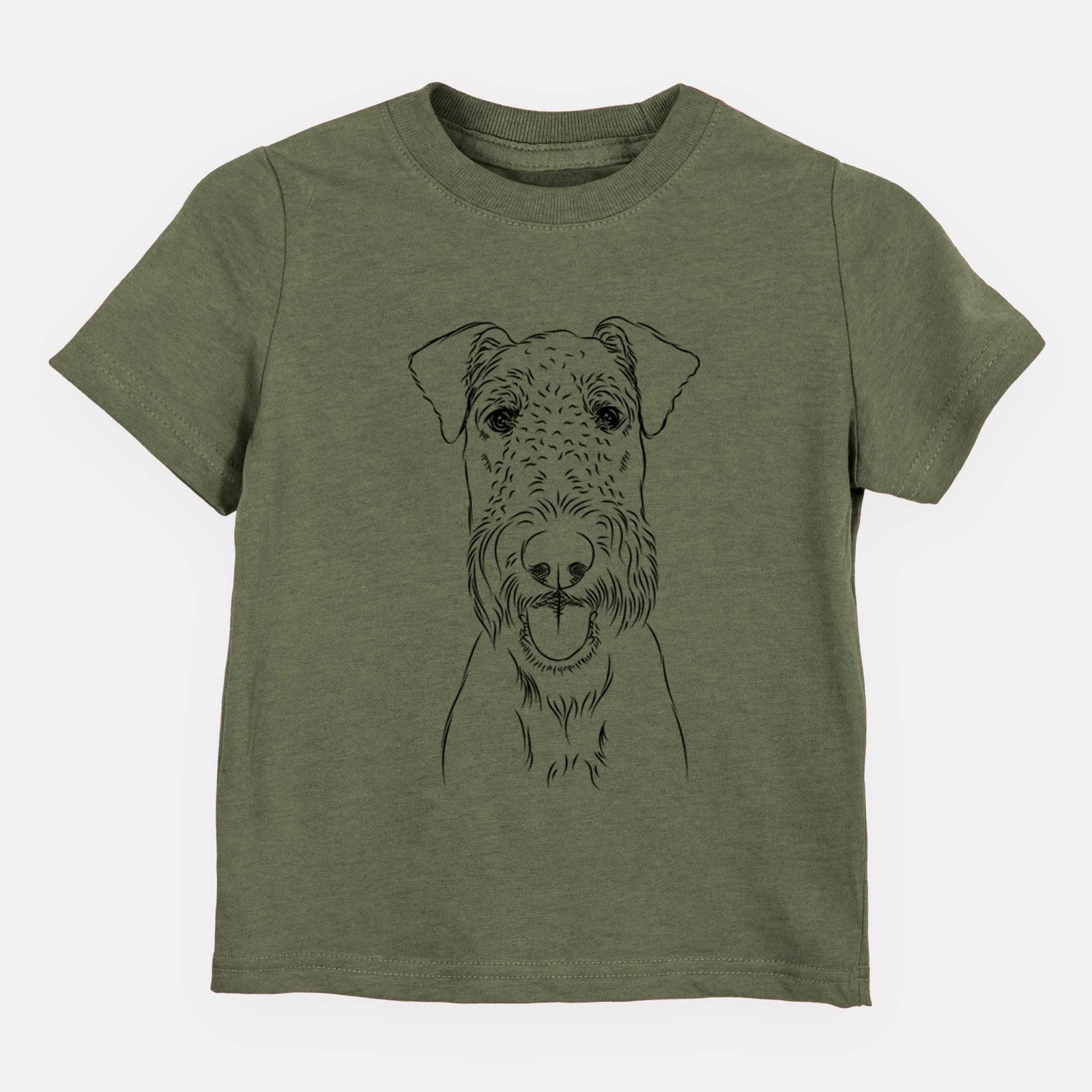 Bare Andy the Airedale Terrier - Kids/Youth/Toddler Shirt