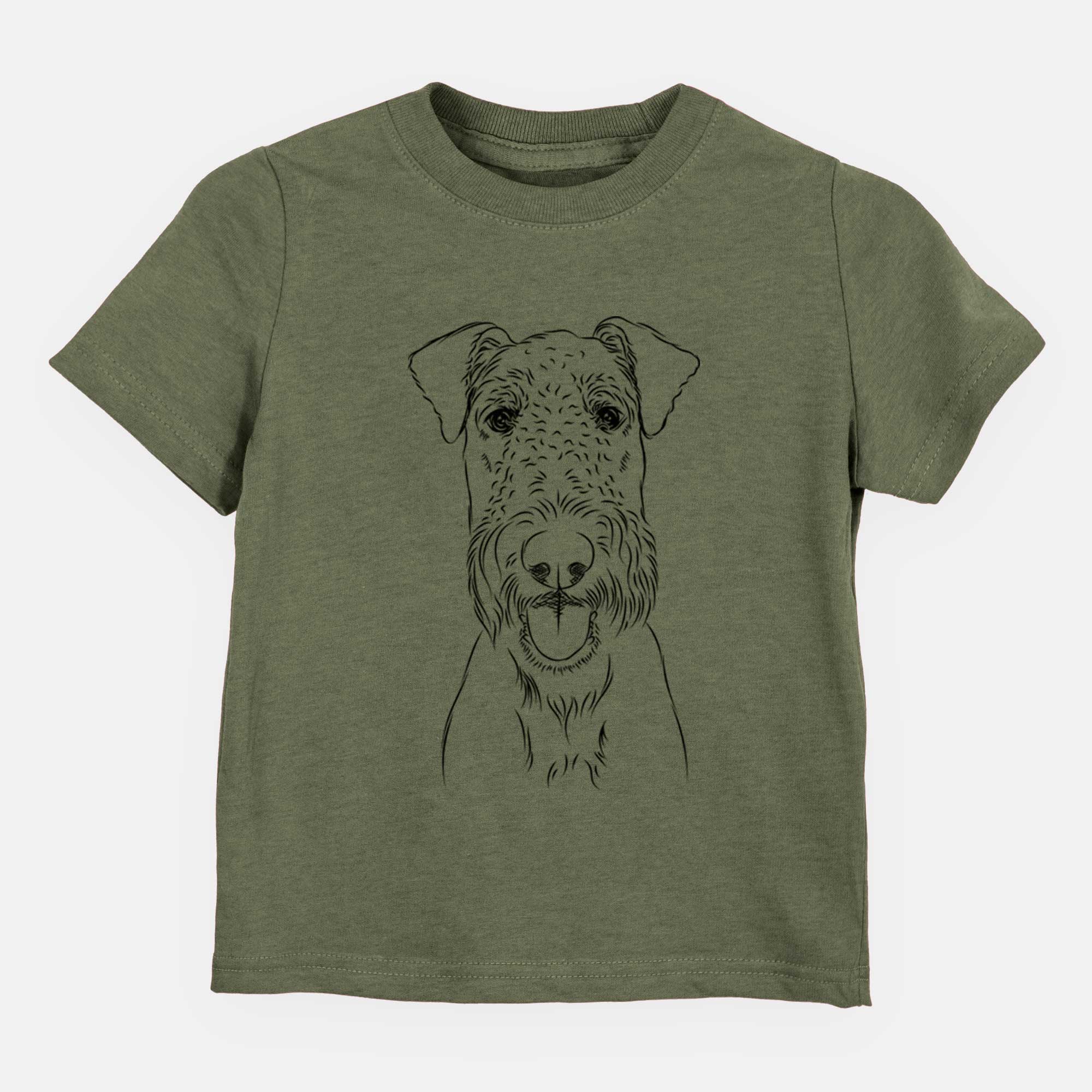 Bare Andy the Airedale Terrier - Kids/Youth/Toddler Shirt