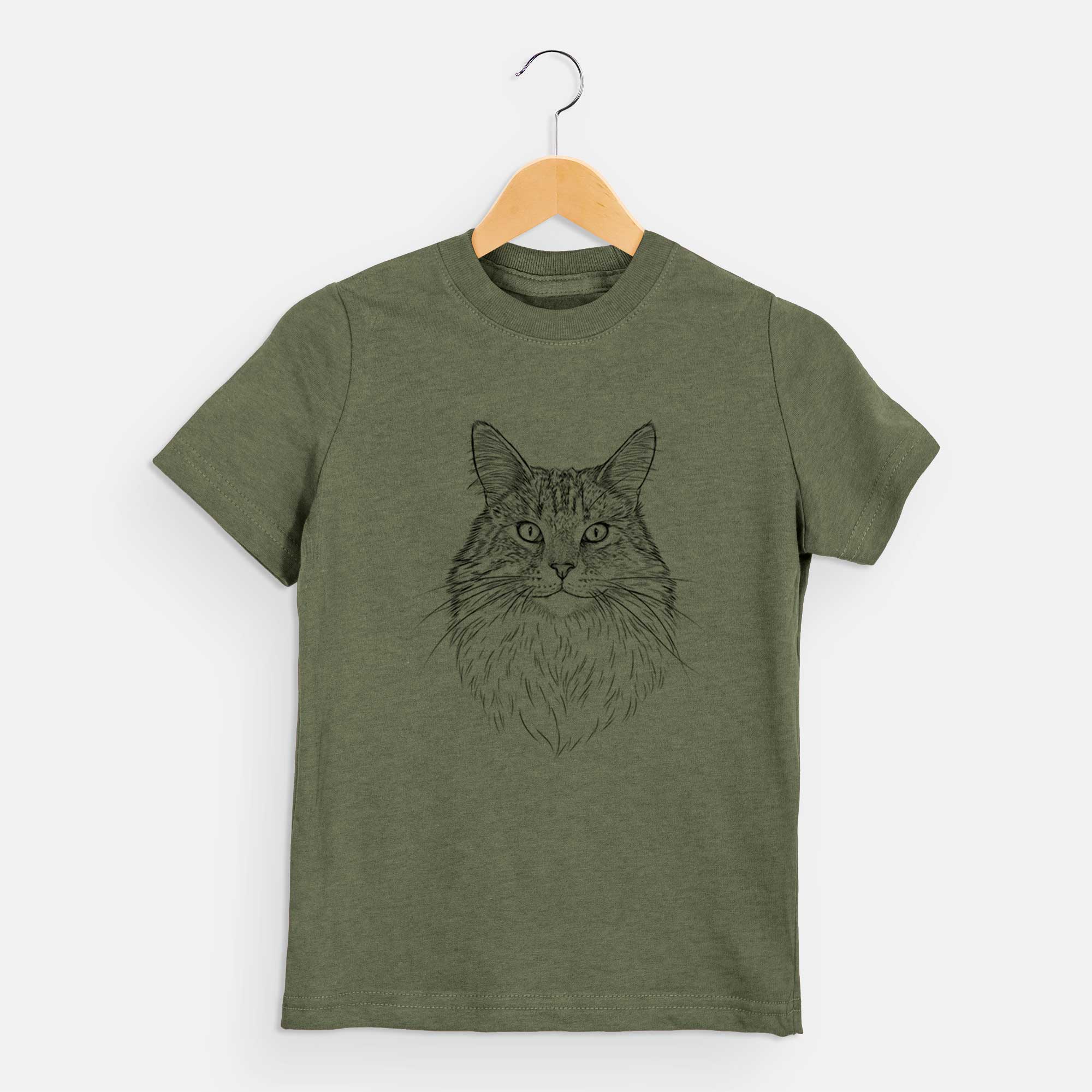 Bare Angel the Maine Coon Cat - Kids/Youth/Toddler Shirt