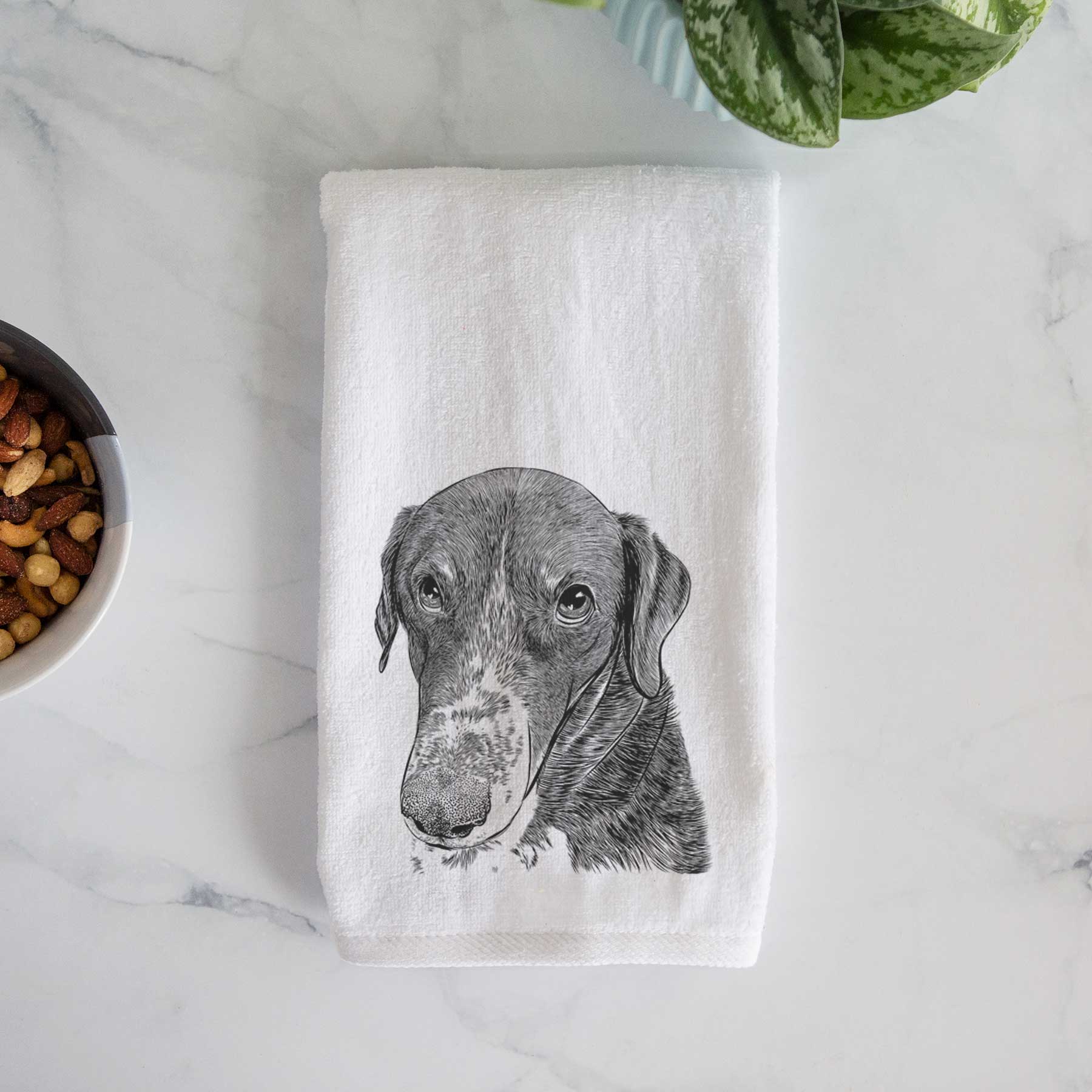 Angel Orion the Mixed Breed Decorative Hand Towel