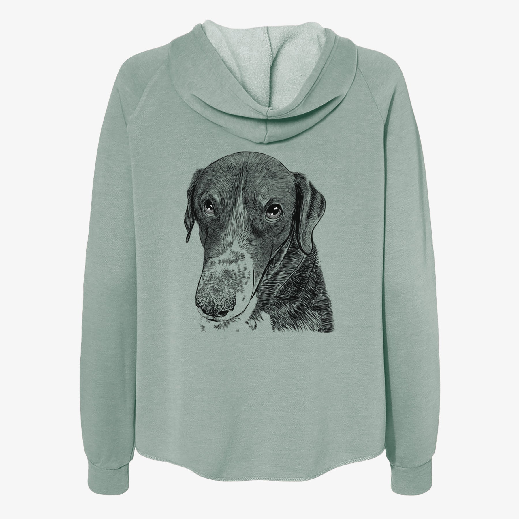 Angel Orion the Mixed Breed - Women's Cali Wave Zip-Up Sweatshirt