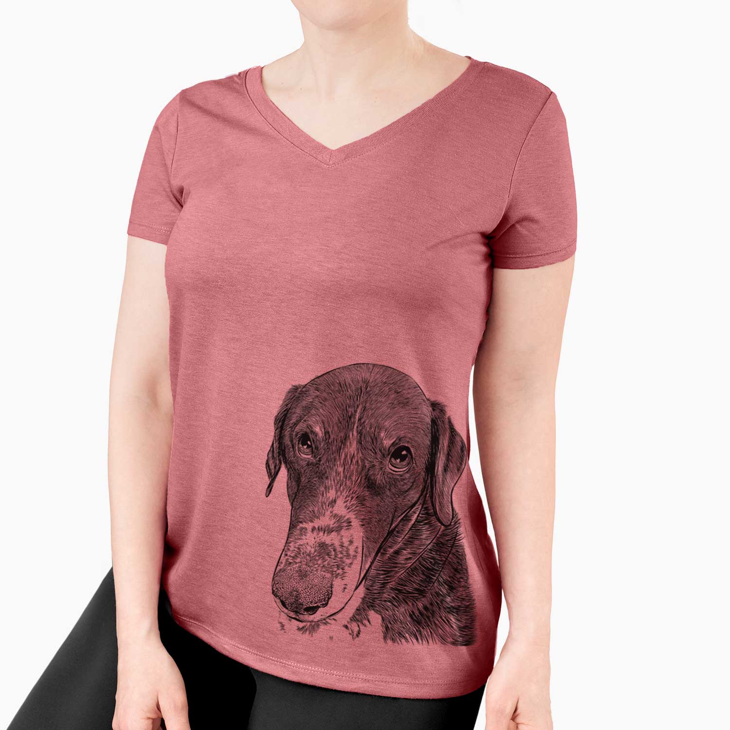 Bare Angel Orion the Mixed Breed - Women's V-neck Shirt