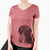 Bare Angel Orion the Mixed Breed - Women's V-neck Shirt