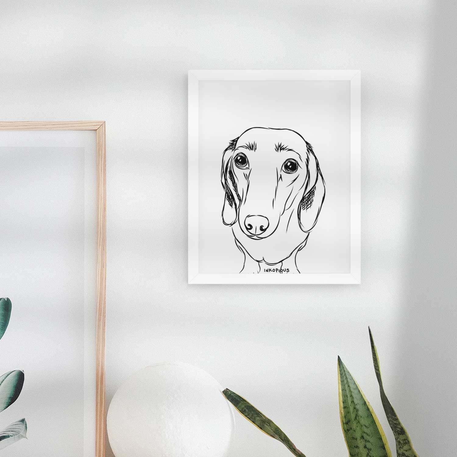 Annabelle the Dachshund Art Print