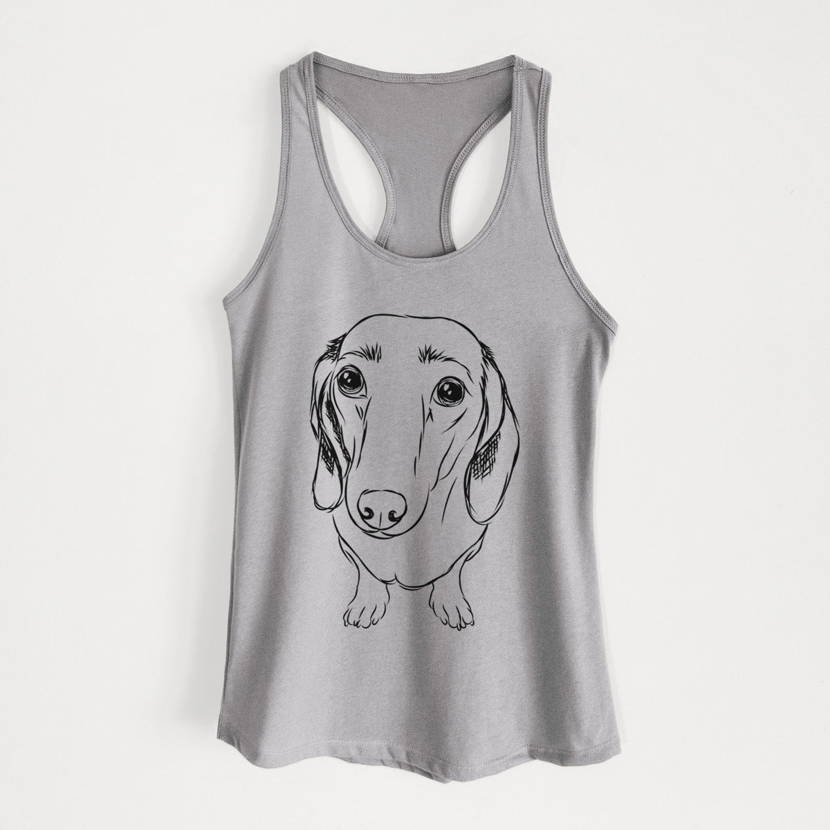 Annabelle the Dachshund - Women&#39;s Racerback Tanktop