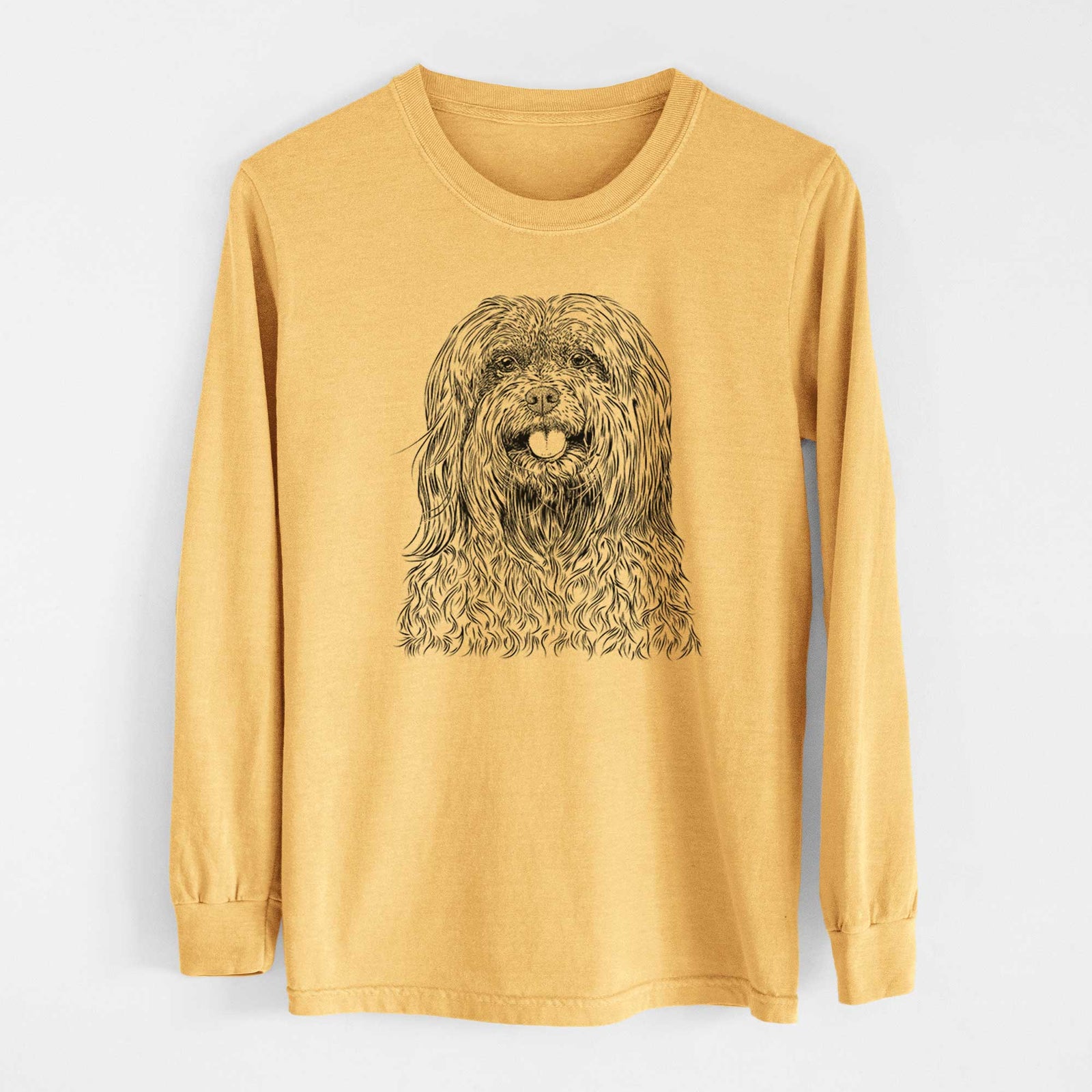 Bare Annie the Mixed Breed - Heavyweight 100% Cotton Long Sleeve