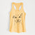 Annie Belle the Pitbull Mix - Women's Racerback Tanktop