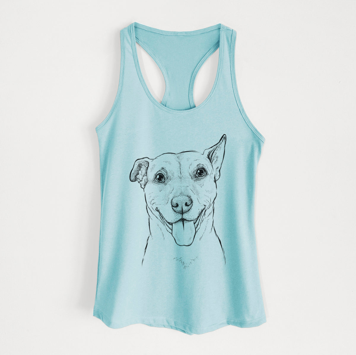 Annie Belle the Pitbull Mix - Women's Racerback Tanktop