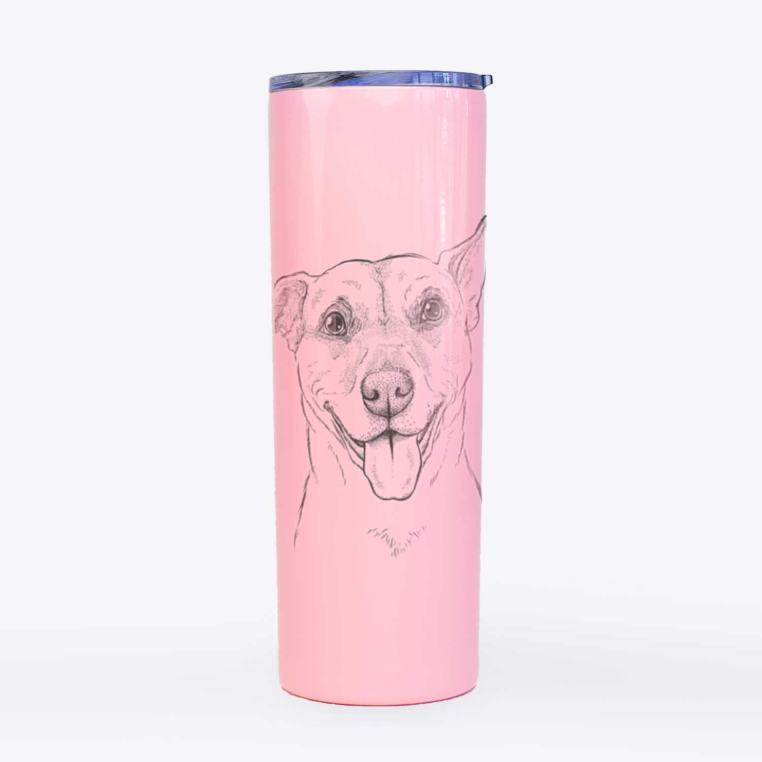 Annie Belle the Pitbull Mix - 20oz Skinny Tumbler