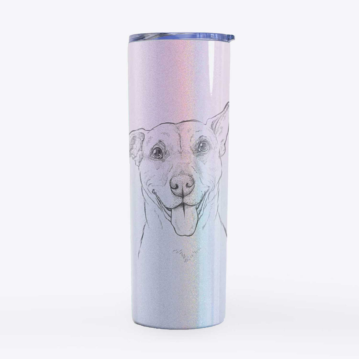 Annie Belle the Pitbull Mix - 20oz Skinny Tumbler