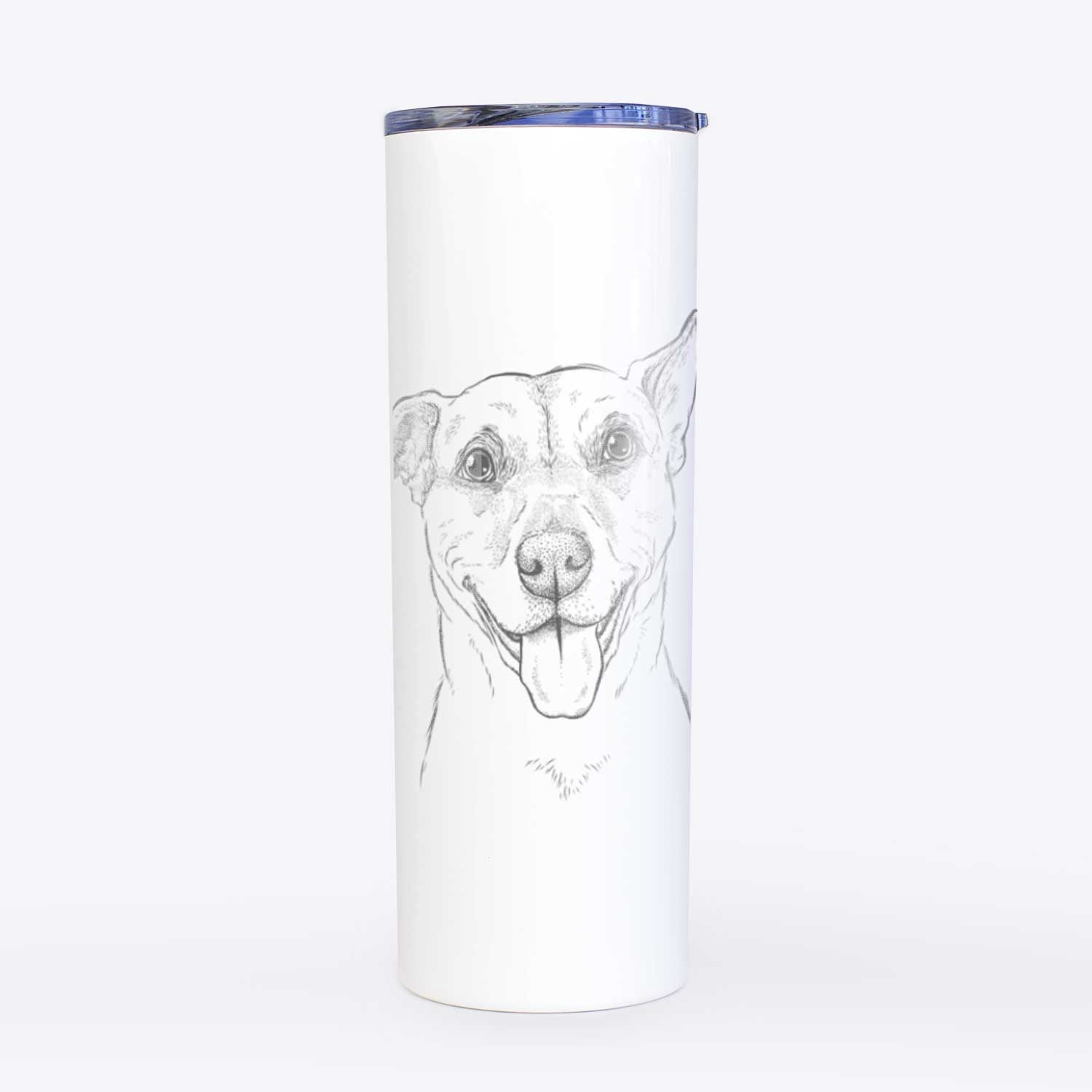 Annie Belle the Pitbull Mix - 20oz Skinny Tumbler