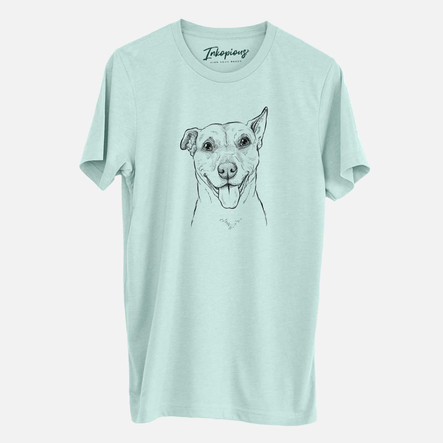 Bare Annie Belle the Pitbull Mix - Unisex Crewneck