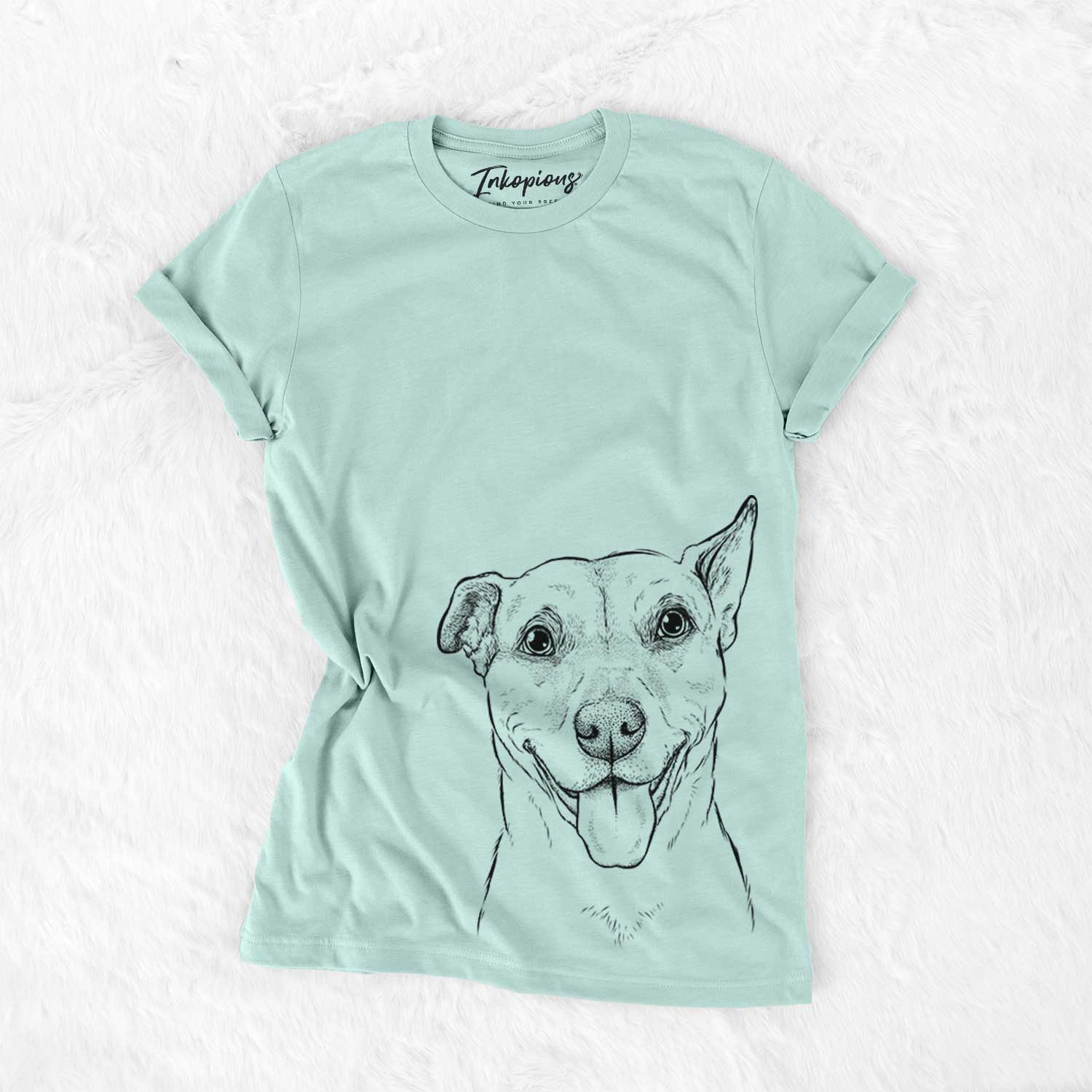 Annie Belle the Pitbull Mix - Bella Canvas Unisex Crewneck