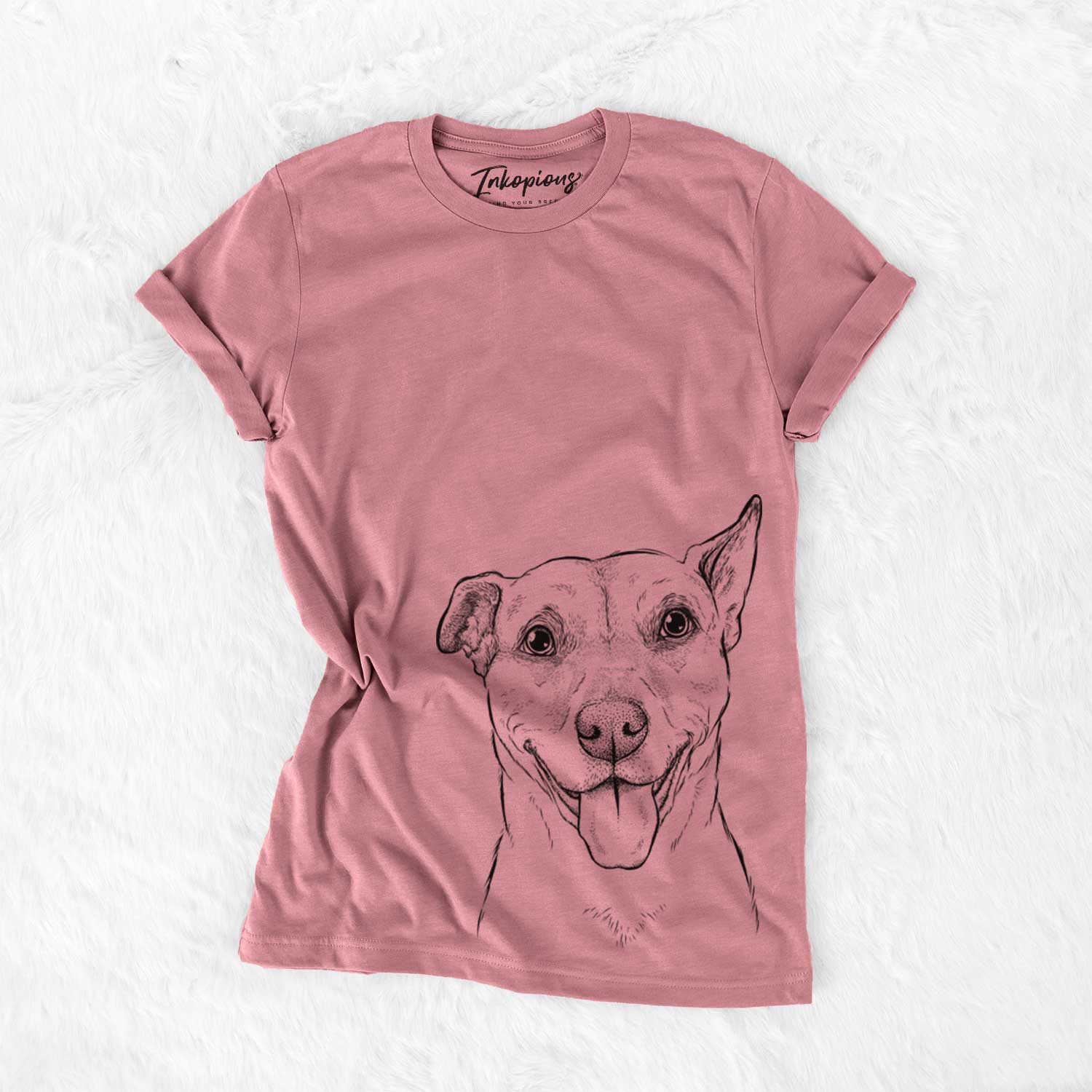 Bare Annie Belle the Pitbull Mix - Unisex Crewneck