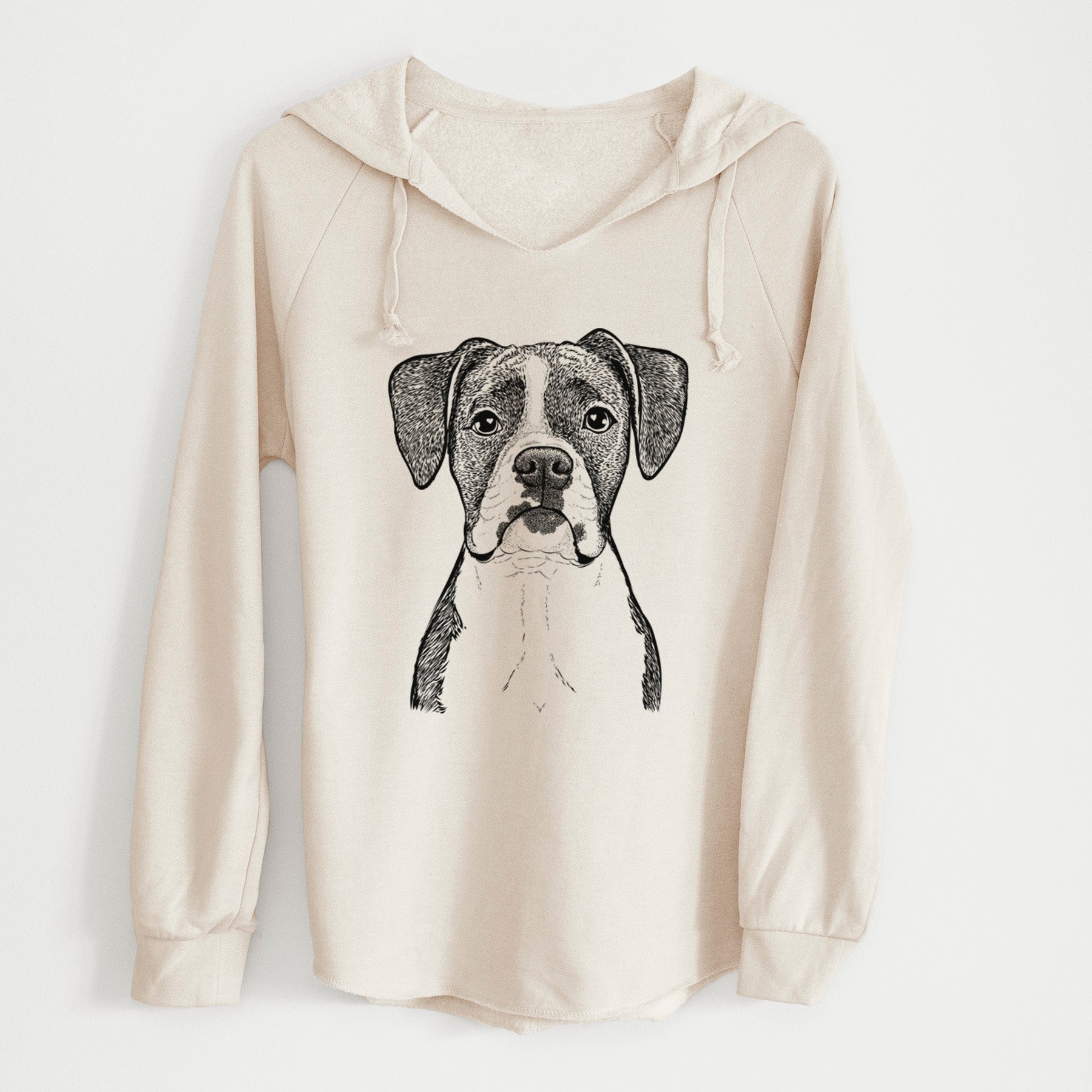 Bare Annie the Boxer - Cali Wave Hooded Sweatshirt