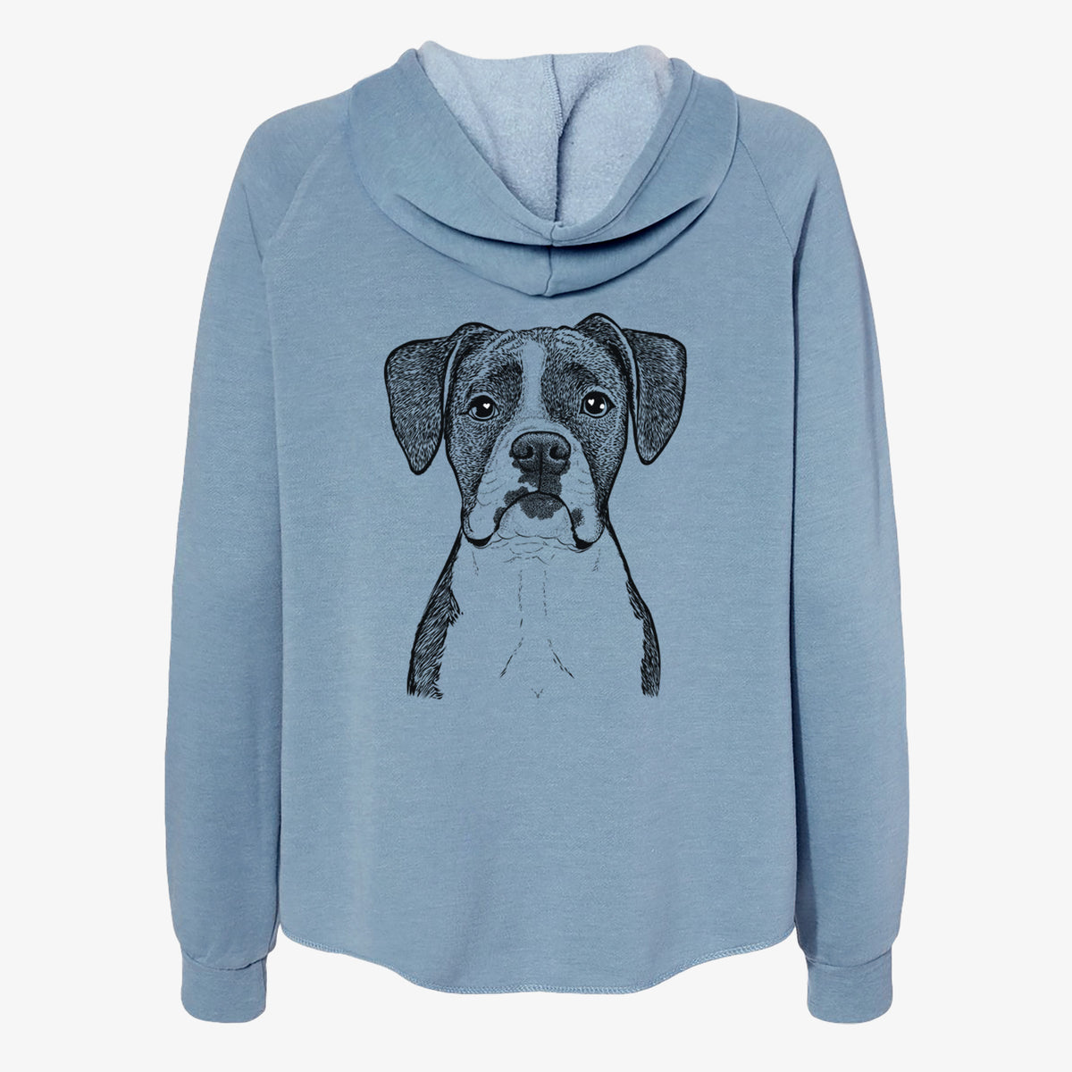 Annie the Boxer - Women's Cali Wave Zip-Up Sweatshirt