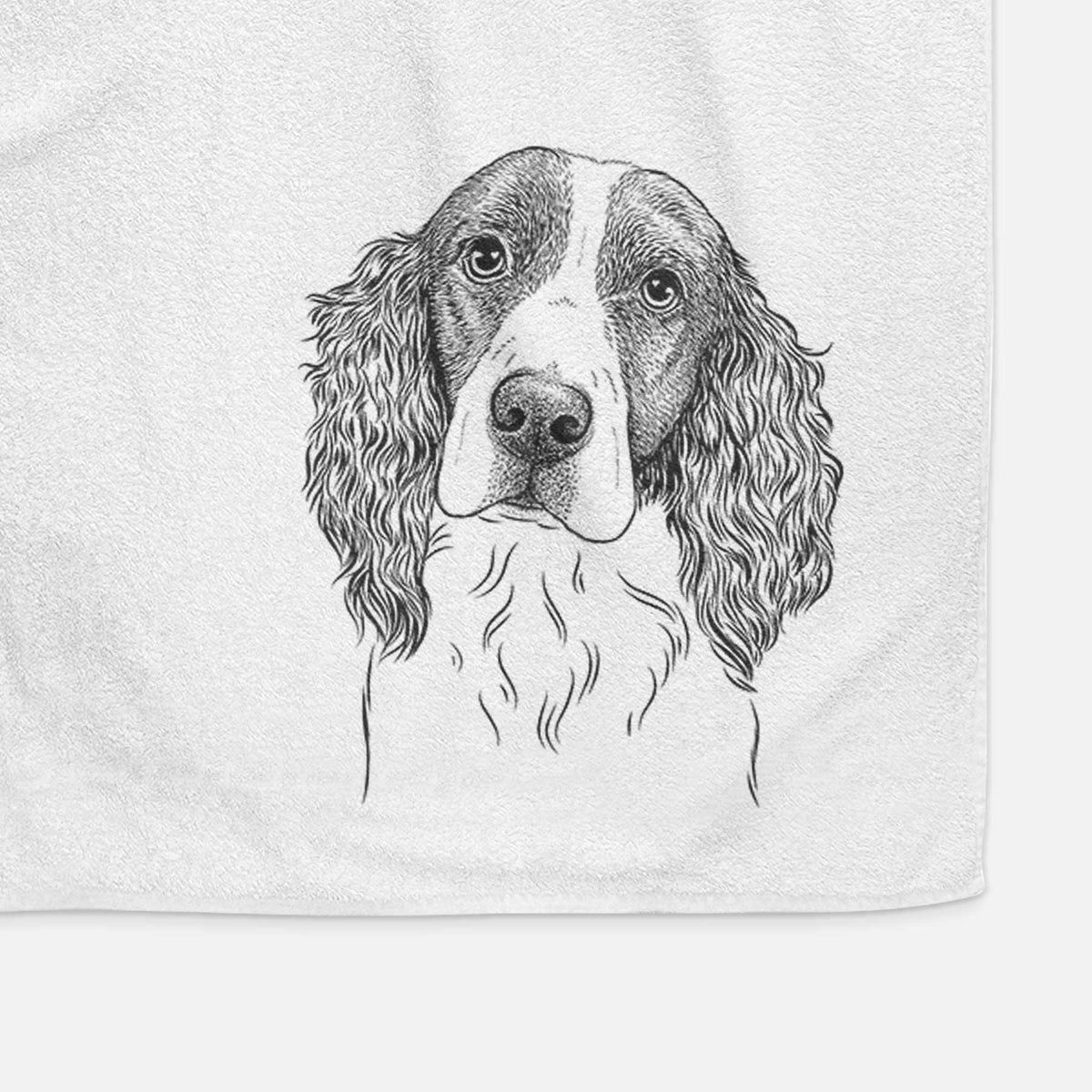 Annie the English Springer Spaniel Decorative Hand Towel