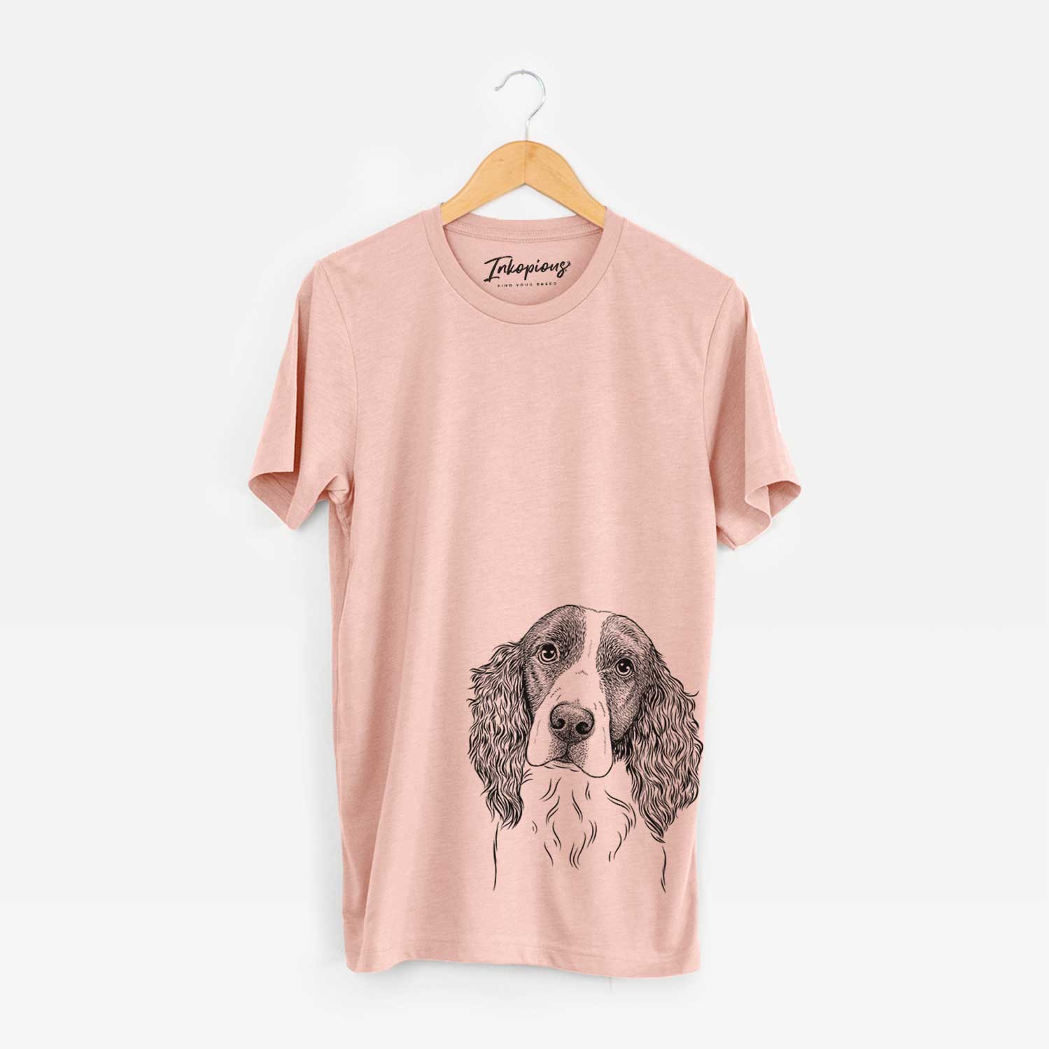 Annie the English Springer Spaniel - Bella Canvas Unisex Crewneck