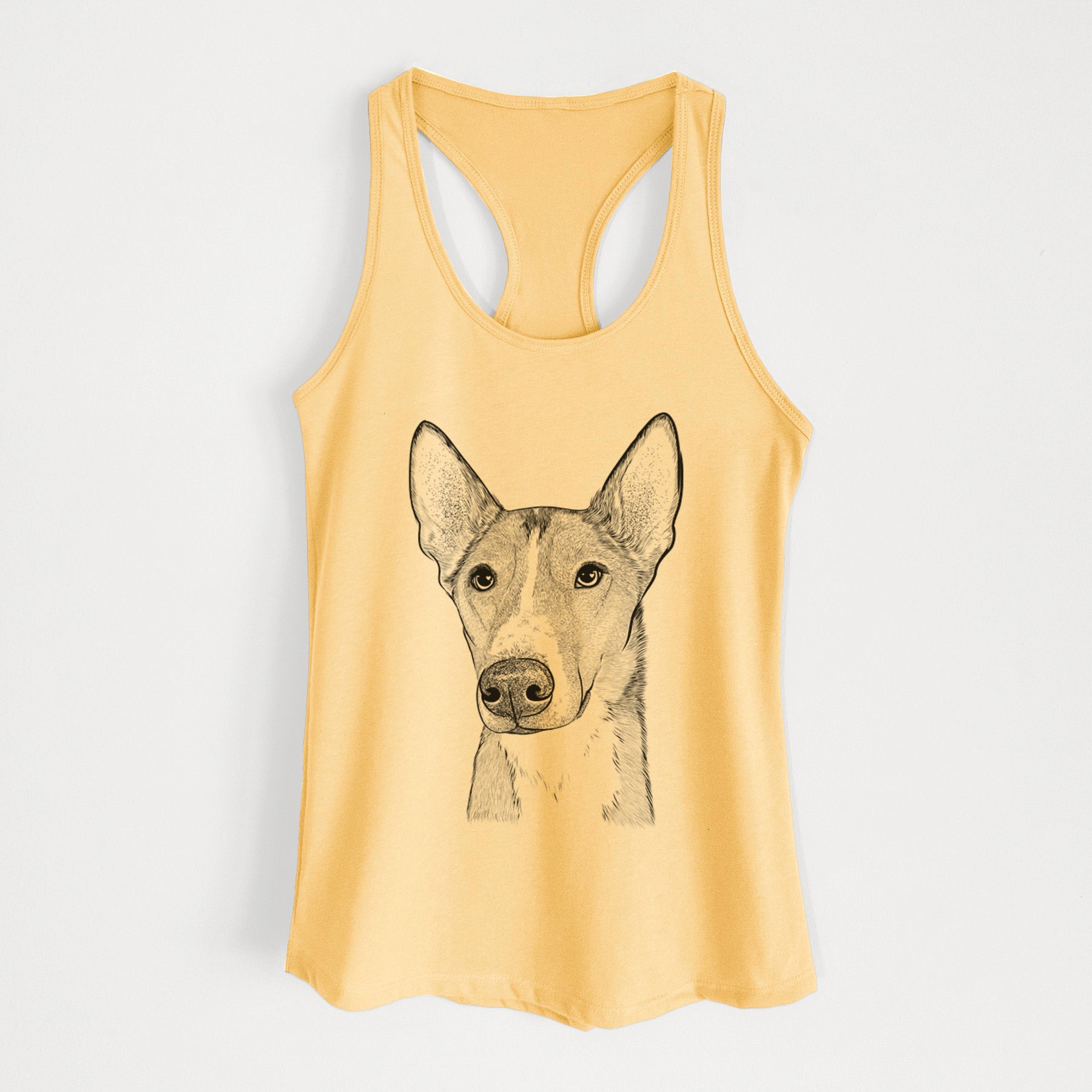 Anubis the Alaskan Husky - Women's Racerback Tanktop