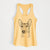 Anubis the Alaskan Husky - Women's Racerback Tanktop