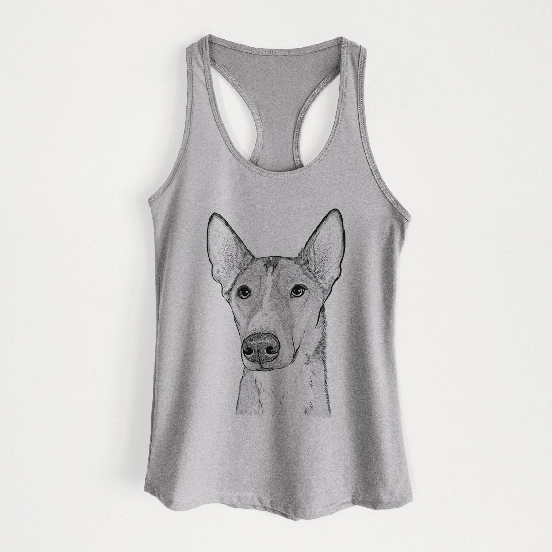 Anubis the Alaskan Husky - Women's Racerback Tanktop