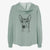 Anubis the Alaskan Husky - Women's Cali Wave Zip-Up Sweatshirt