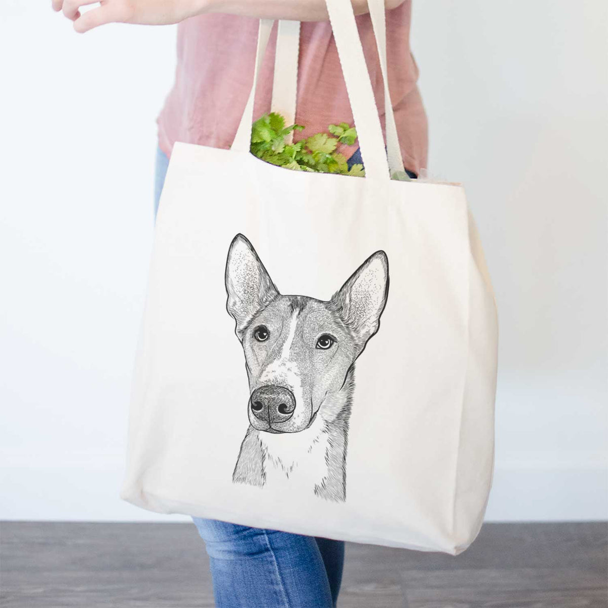 Anubis the Alaskan Husky - Tote Bag