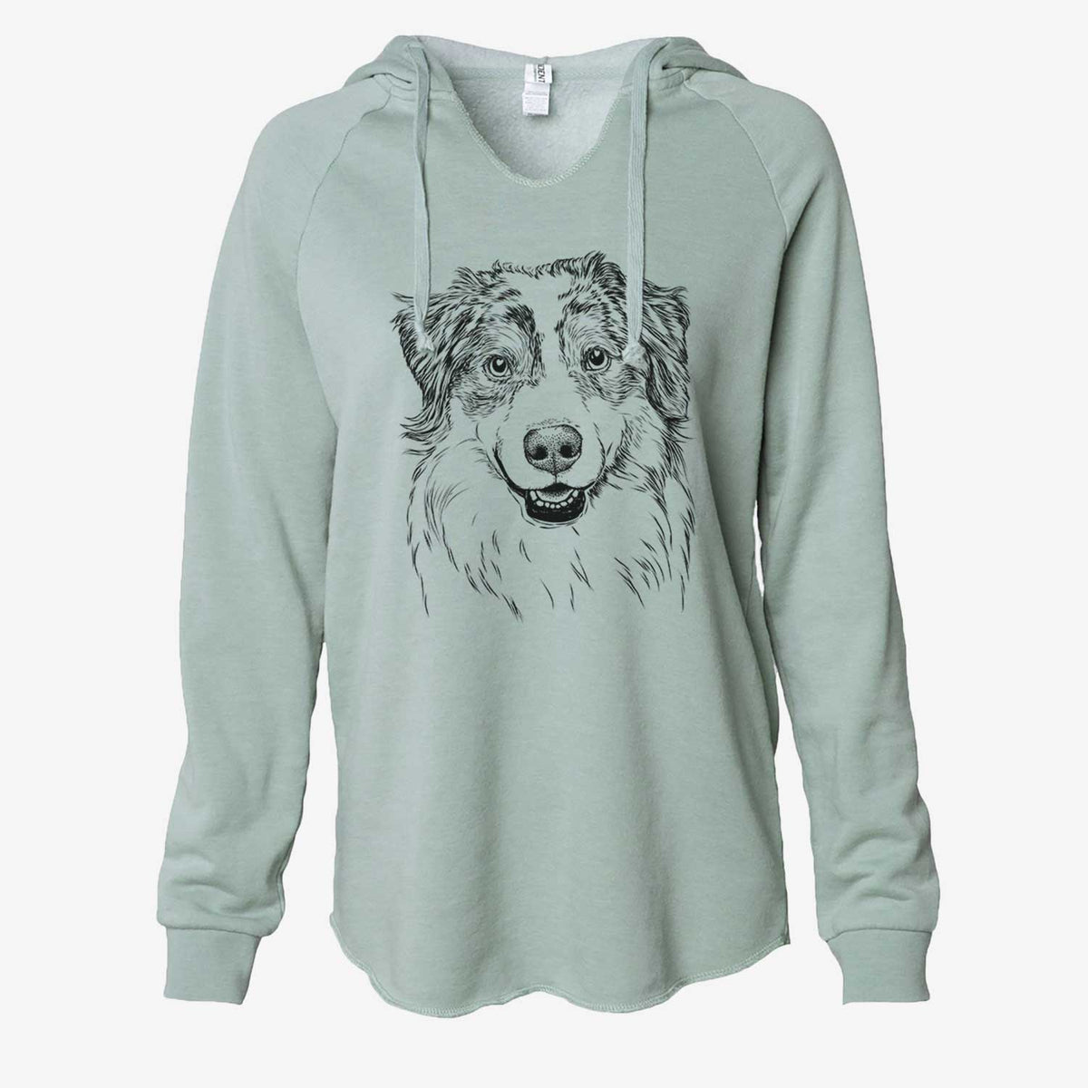 Aonghus the Australian Shepherd - Cali Wave Hooded Sweatshirt