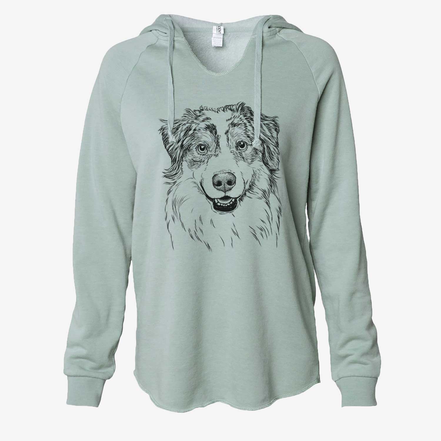 Aonghus the Australian Shepherd - Cali Wave Hooded Sweatshirt